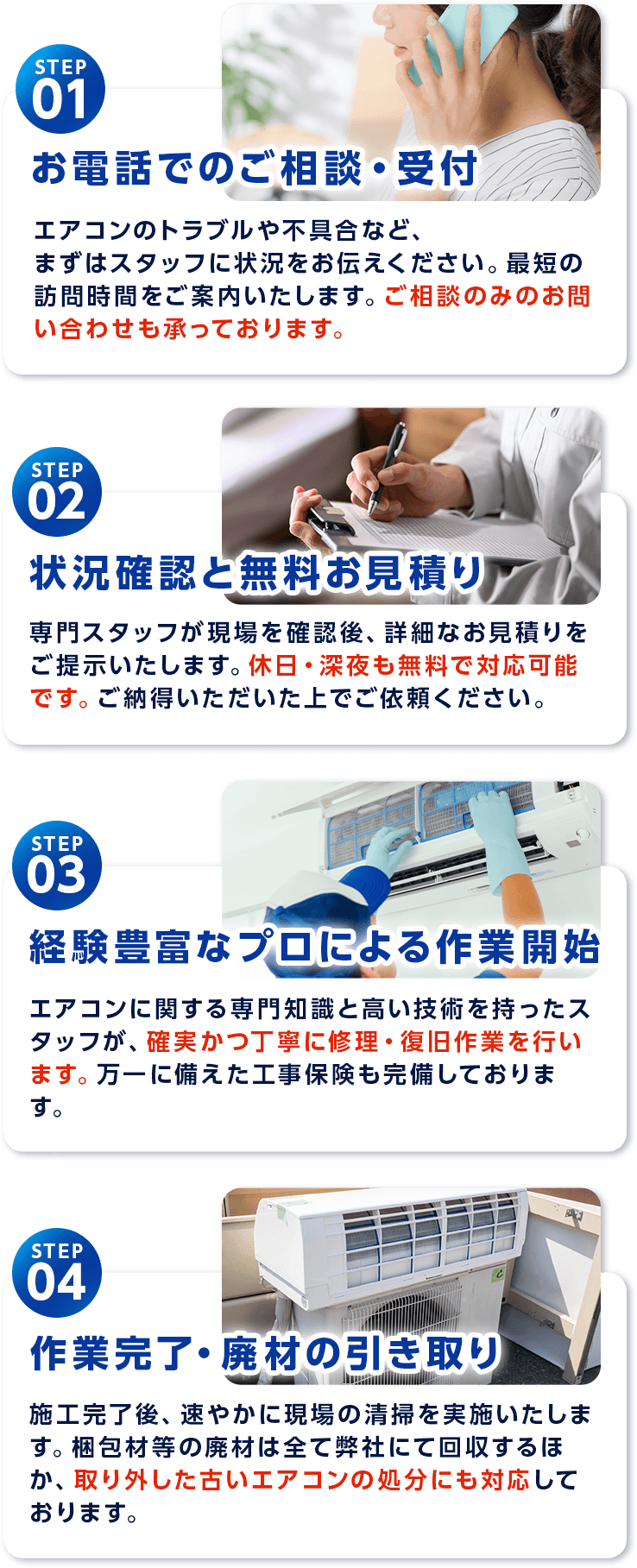 流れ4step